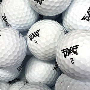 24 Near Mint AAAA White PXG Used Golf Balls