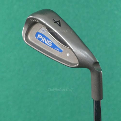Ping G2 Silver Dot Single 4 Iron Factory CS Lite Steel Stiff