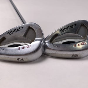 Ping Tour-S Chrome Wedge Set 52* 12 | 56* 12 Black Dot KBS Tour Stiff RH