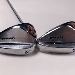 TaylorMade Milled Grind 2 Chrome Wedge Set 56* 12 | 60* 10 DG S200 Stiff RH