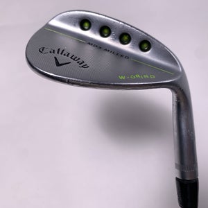Callaway MD3 Milled Chrome W-Grind Gap Wedge 52* 11 Recoil 110 F4 Stiff RH