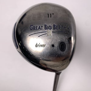 Callaway Great Big Bertha II Driver 11* GBB System 50 50g Ladies RH