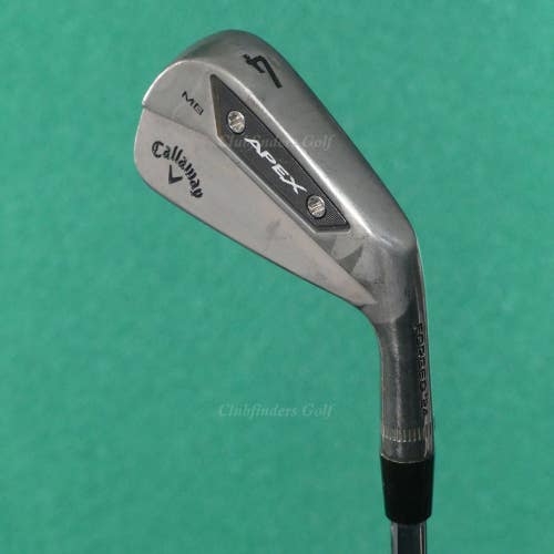 Callaway Apex MB Forged '24 Raw Single 4 Iron KBS Tour FLT 130 Steel Extra Stiff