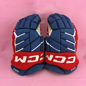 Canadiens CCM Pro Model Kaiden Guhle Pro Stock Gloves 14"