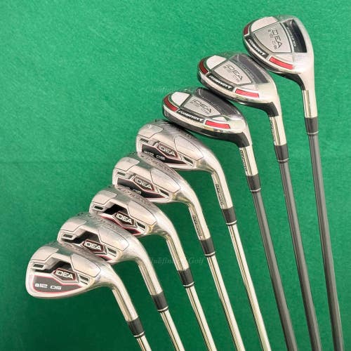 Adams Golf A12 OS 4H,5H,6H, 7-GW Iron Set Factory Adams Steel/Graphite Regular