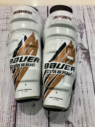 Bauer Classic Shin Pads 15" (Used)