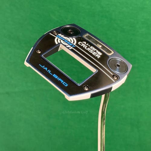 Odyssey Ai-ONE Cruiser Jailbird 38" Double-Bend Mallet Putter w/Stroke Lab & HC