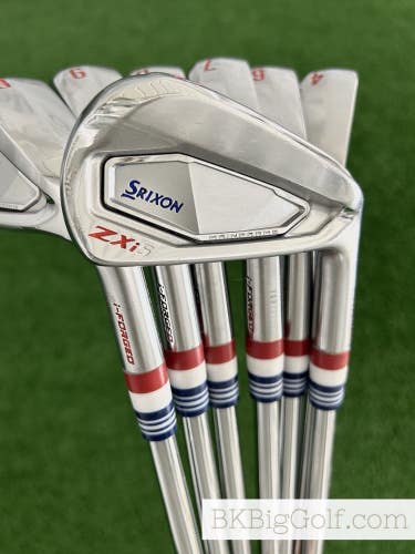 Srixon ZXi5 Limited Edition USA Forged 25 Iron Set 4-P / Project X LZ 5.0