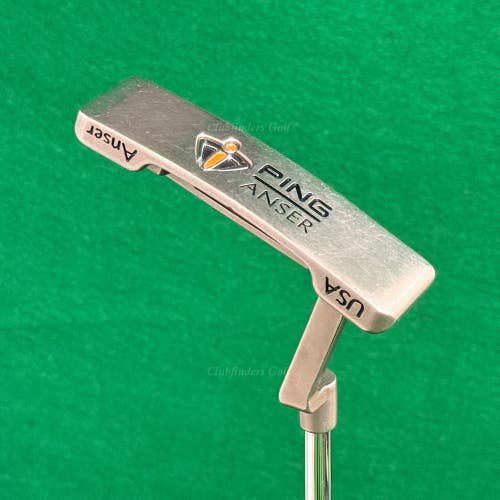 Ping i-Series Anser Black Dot 35" Plumber's-Neck Blade Putter Golf Club