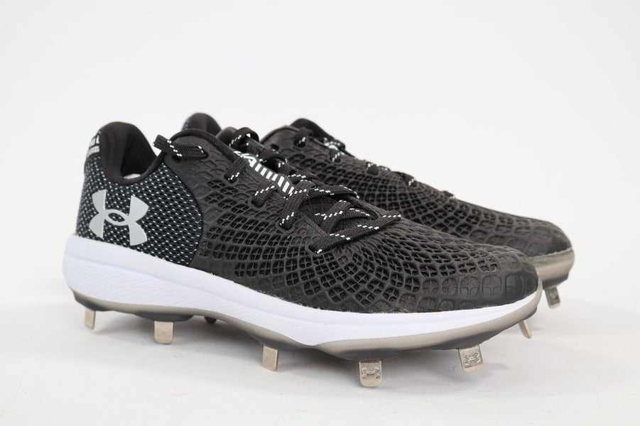 Under Armour Glyde 2 Metal Softball Cleats Black 3026601-001 Women's 8 NEW