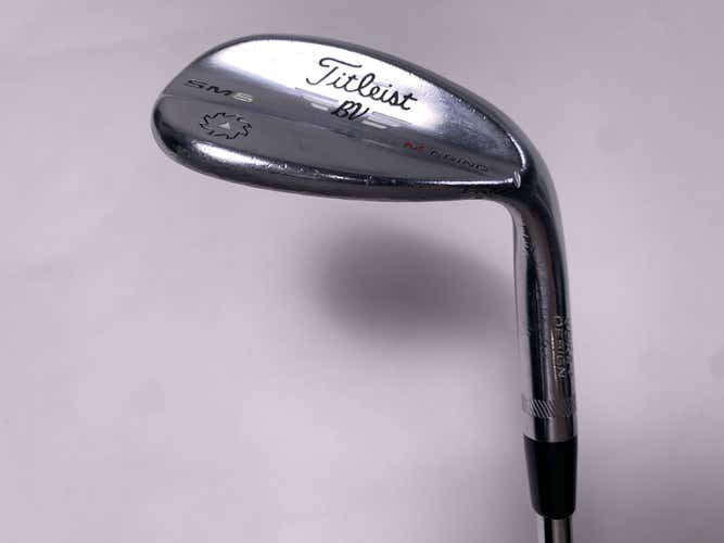 Titleist Vokey SM6 Tour Chrome Lob Wedge LW 60* 8 Bounce M-Grind Wedge RH