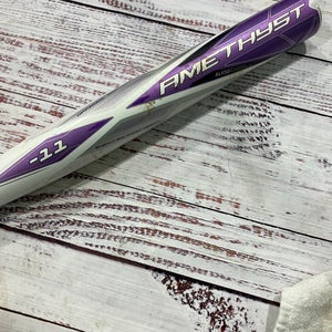 2020 Easton Amethyst Alloy Bat (-11) Alloy 22 oz 32" (Used)