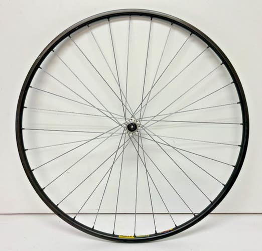 Vintage Mavic 190 FB 32-Spoke Gray Aluminum 700C Front Wheel Shimano 105 Hub