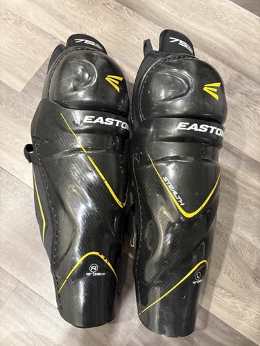 Senior Easton Stealth 75S 15" Shin Pads (Used)