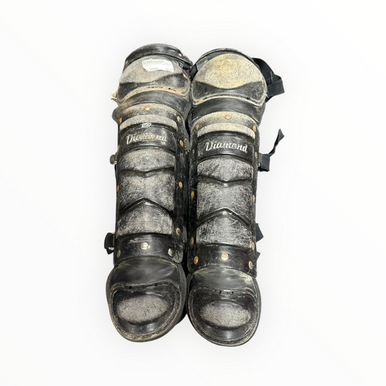 Used Diamond Catchers Leg Guards Black Intermed 11375-S000363266
