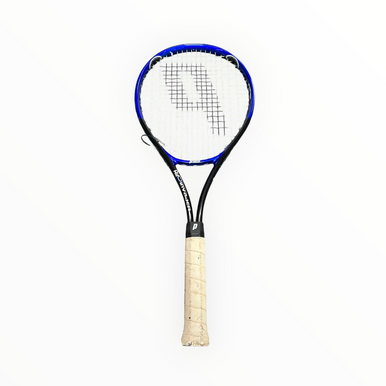 Used Prince AIR O INVADER Adult Tennis Racquet Royal Blue 4 3/8" 11375-S000374319