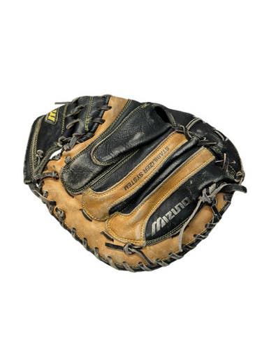 Used Mizuno CATCHERS BB/SB Catchers RH Throw Black 34" 11835-S000203376