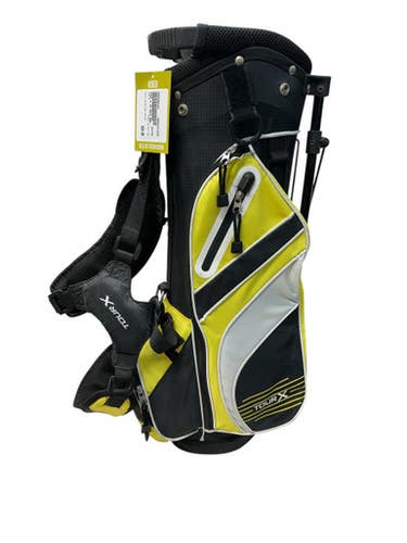 Used Tour X JR GOLF BAG Jr Stand Bag Black And Yellow 11835-S000205181