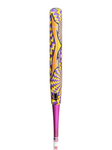 Used Monsta TRIPPIN USSSA BB/SB Slowpitch Bat Purple And Gold 34" 11835-S000204507