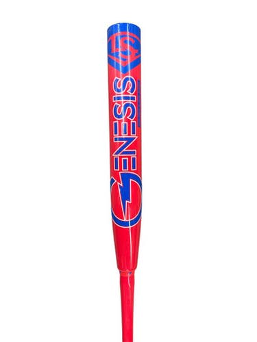 Used Louisville Slugger SPGN2UB-24 BB/SB Slowpitch Bat Red And Navy Blue 34" 11835-S000204506