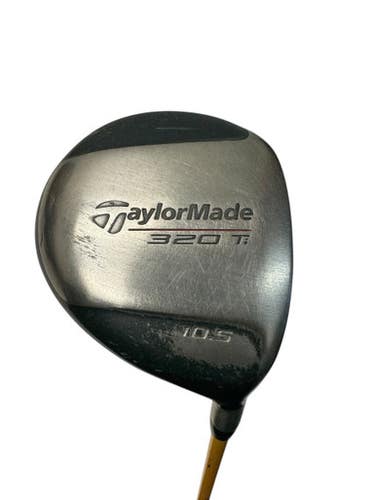 Used Taylormade 320 TI Mens Driver RH Black 10.5 Degree 11835-S000204688
