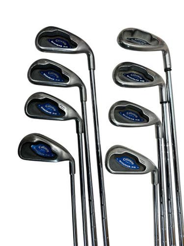 Used Callaway X-16 STEELHEAD Mens Iron Set RH 3I-PW 11835-S000204719