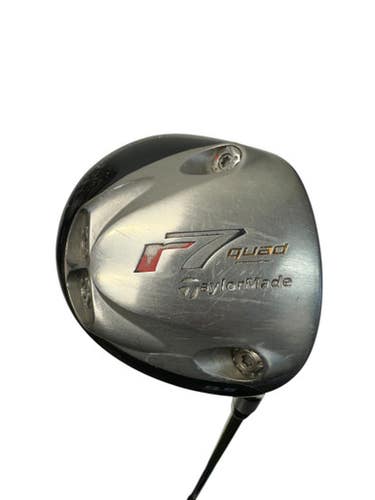 Used Taylormade R7 QUAD Mens Driver RH Black 9.5 Degree 11835-S000204725