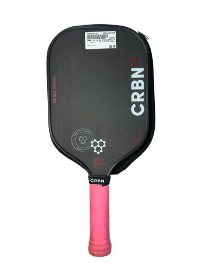 Used CRBN 1X 14 MM PICKLEBALL PADDLE Pickleball Racquet Black 11835-S000204746