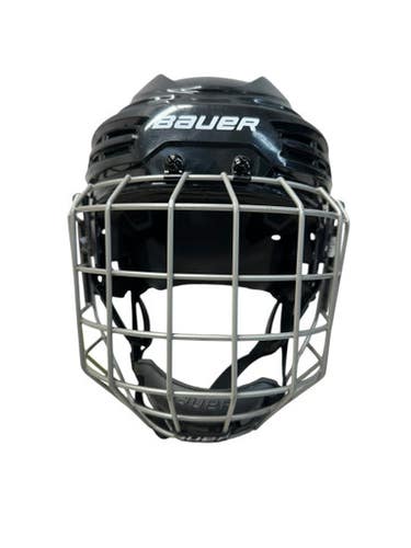 Used Bauer IMS 5.0 L Helmet Cage Combo Black LG 11835-S000204807