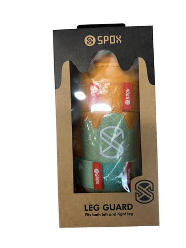 Used LEG GUARD BB/SB Shin/Foot Protector Turquoise 11835-S000204809