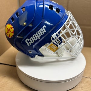 VINTAGE HASEK TESLA PARDUBICE CZECH HOCKEY GOALIE MASK /  HELMET COMBO