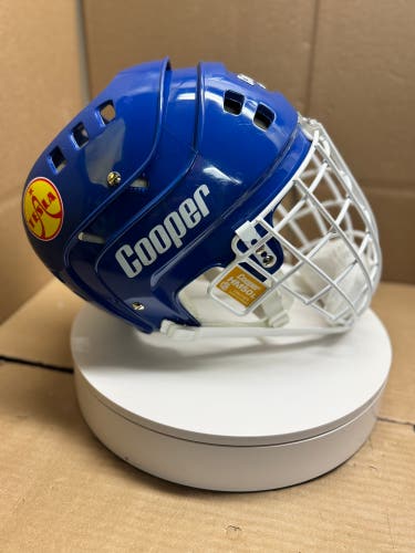 VINTAGE HASEK TESLA PARDUBICE CZECH HOCKEY GOALIE MASK /  HELMET COMBO