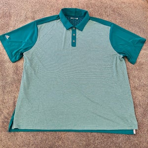 Adidas teal polo shirt ClimaChill