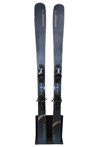 USED 2024 Elan Ripstick 88 Skis - 164cm w/ Elan ELX 11 Bindings