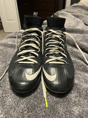 Unisex Size M 10.0 (W 11.0) Nike Vapor untouchable 3 High Top Molded Cleats (Used)