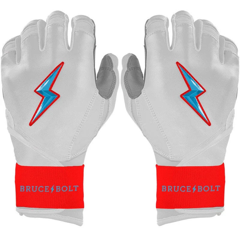 Gants De Frappe Bruce Bolt Max Clark - Taille M, Rose/sarcelle, Cuir, Occasion Bon état, Pour Jeune Unisexe