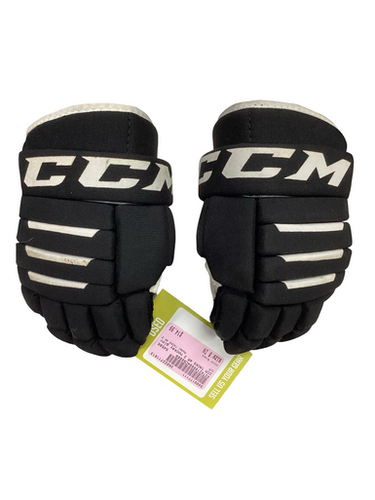 Used CCM TACKS 4R 2 Senior Gloves Black 8" 11613-S000177111