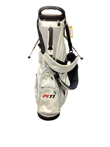 Used Taylormade R 11 STAND BAG Mens Stand Bag White 11613-S000177101