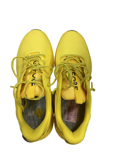 Used GFORE MENS GOLF SHOE Mens Golf Shoes Yellow Senior 12.5 11613-S000177097