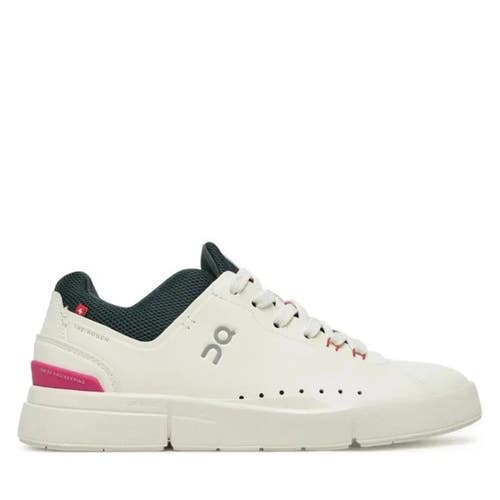 On The Roger Advantage 3WD10652923 Sneaker Women 9 Ivory Lifestyle Shoes RHS7537