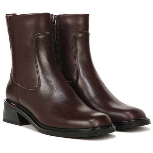 Franco Sarto Gracelyn Boots Women's 6 Castagno Brown Leather Square Toe RHS7539