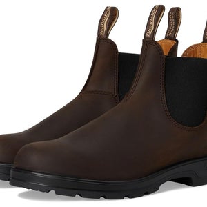 Blundstone 2340 Boots Men's 7.5 Brown Leather Round Toe Ankle Chelsea HAWK1456