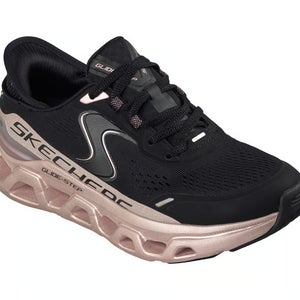 Skechers Glide-Step Altus - Starlight Shine 150514-BKRG Women 9.5 Shoes HAWK2621