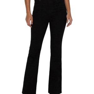 Liverpool Los Angeles Lucy Jeans Women's 14x32 Black Denim Bootcut Leg JDM2520