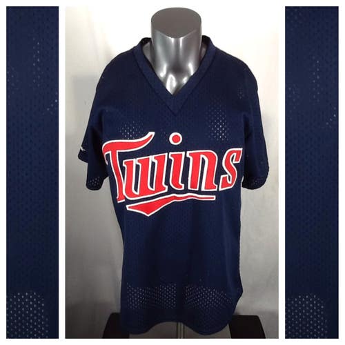 Vintage Majestic Minnesota Twins Pullover Jersey Men’s (XL) Stitched MLB Knit