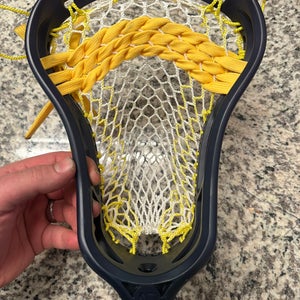 NEW Black ReLax RC1 (widened) w/ ECD Hero 4.0 yellow striker semi-soft (cracked/repaired throat)