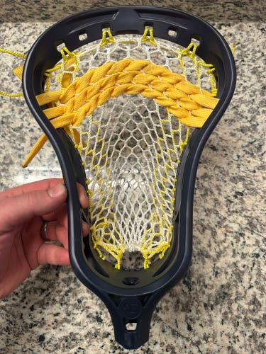 NEW Black ReLax RC1 (widened) w/ ECD Hero 4.0 yellow striker semi-soft (cracked/repaired throat)