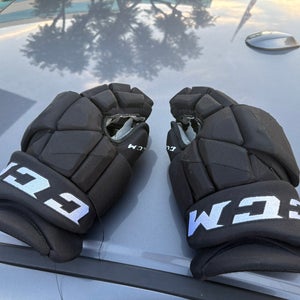 San Diego Gulls game used gloves