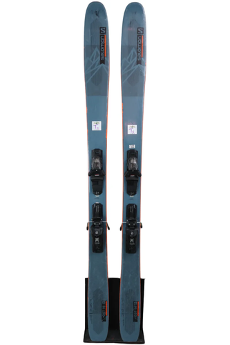 USED 2024 Salomon QST 98 Skis - 183cm - Salomon M11 Bindings