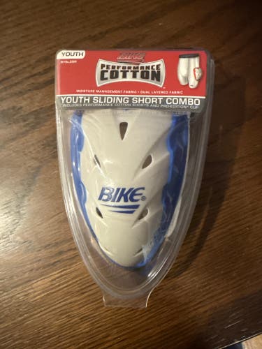 Bike Youth Sliding Shorts with Cup (New) One Size